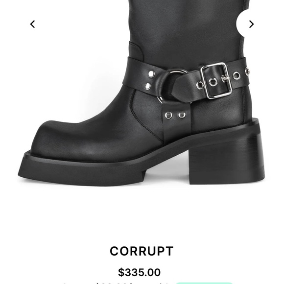 Jeffrey Campbell Corrupt Boots NIB - Picture 4 of 7